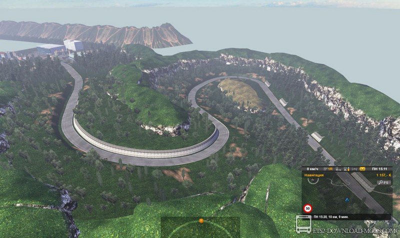 Скачать мод на карту Бразилии EAA v.2.3.1 для Euro Truck Simulator 2 1.17 (ETS 2 1.17, ЕТС 2 1.17)