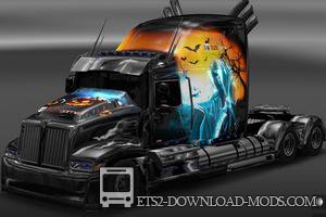 Скачать мод на грузовик Оптимус Прайм для Euro Truck Simulator 2 1.18