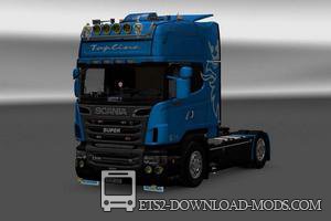 Скачать мод на тюнинг Scania R Series v4.0 для Euro Truck Simulator 2 1.18
