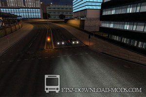 Скачать мод на свет фар True AI Lights v6.2 для Euro Truck Simulator 2 1.18