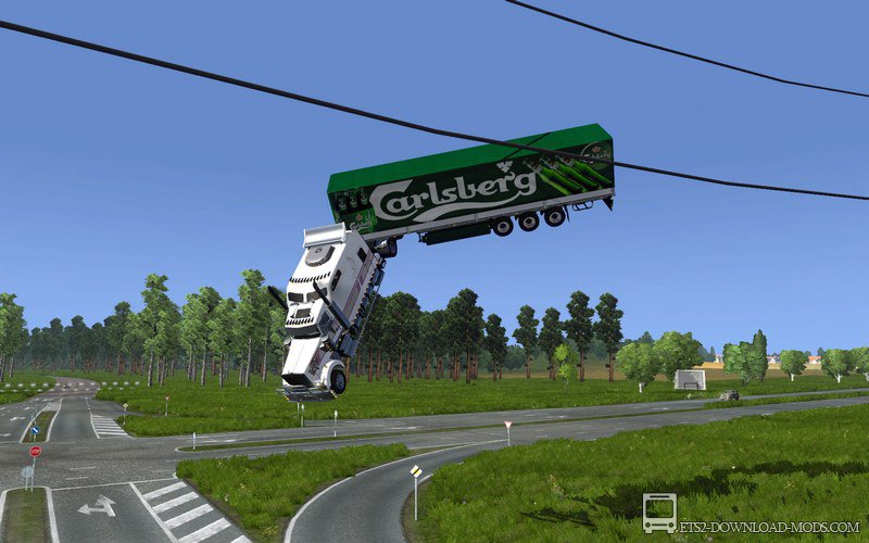 Скачать мод на отключение повреждений для Euro Truck Simulator 2 1.18 (No damage для ETS 2 1.18, ЕТС 2 1.18)