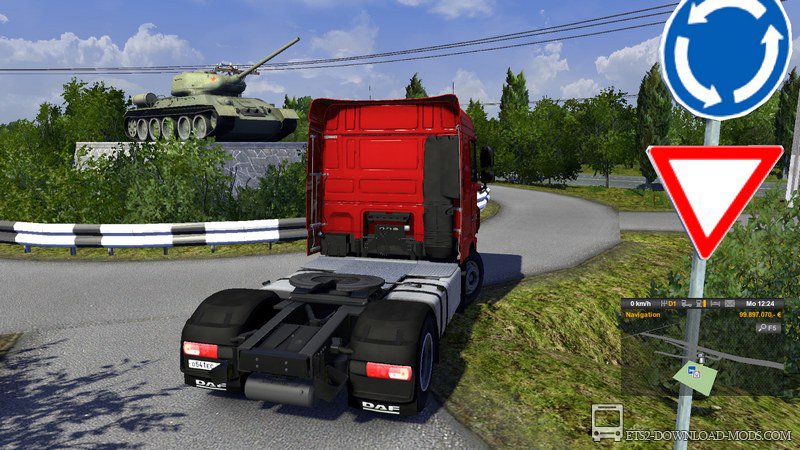 Мод на карту Кубанское раздолье 2 для Euro Truck Simulator 2 1.15 (карта для ETS 2 1.15, ЕТС 2 1.15)