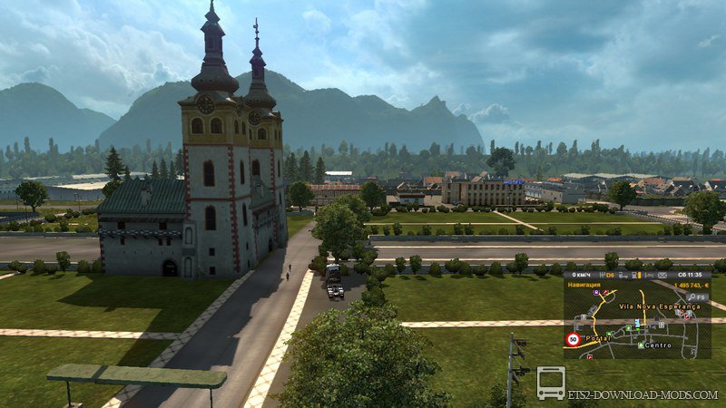 Карта Эльдорадо 1.6.7 для Euro Truck Simulator 2 (обновлено для ETS 2 1.26)