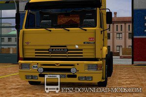 Мод на грузовик Камаз 5460 для Euro Truck Simulator 2