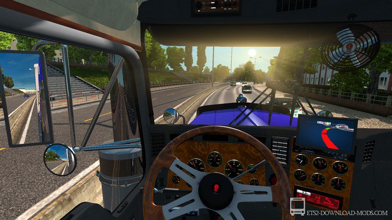 Грузовик Kenworth t908 rta для Euro Truck Simulator 2