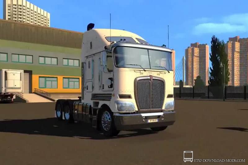 Мод на грузовик Kenworth k200 для Euro Truck Simulator 2 (тягач для ETS 2, ЕТС 2)