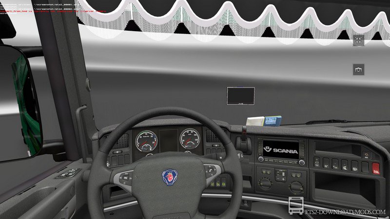 Мод на грузовик Scania R520 V8 для Euro Truck Simulator 2 (тягач для ETS 2 1.20)
