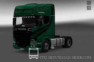 Мод на грузовик Scania R520 V8 для Euro Truck Simulator 2