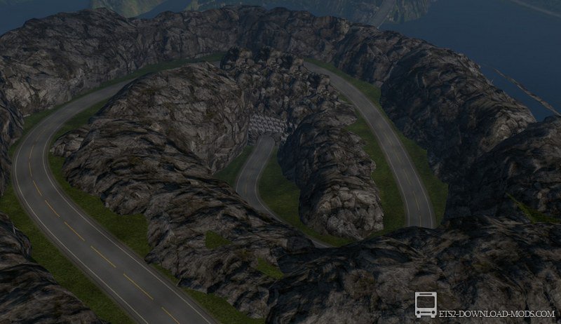 Карта Scandinavia Rebuilding v.1.0 для Euro Truck Simulator 2 (карта для ETS 2 1.20)