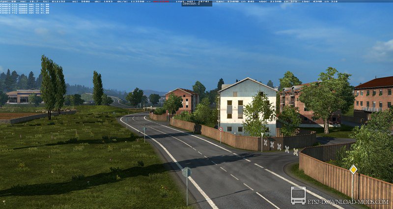 Карта MHAPro map EU 2.0 для Euro Truck Simulator 2 (MHAPro map для ETS 2 1.20)