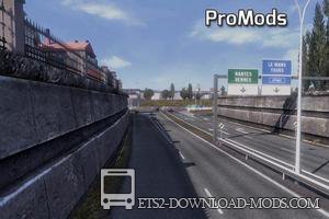 Карта ProMods 2.15 для Euro Truck Simulator 2 (обновлено для ETS 2 1.26)