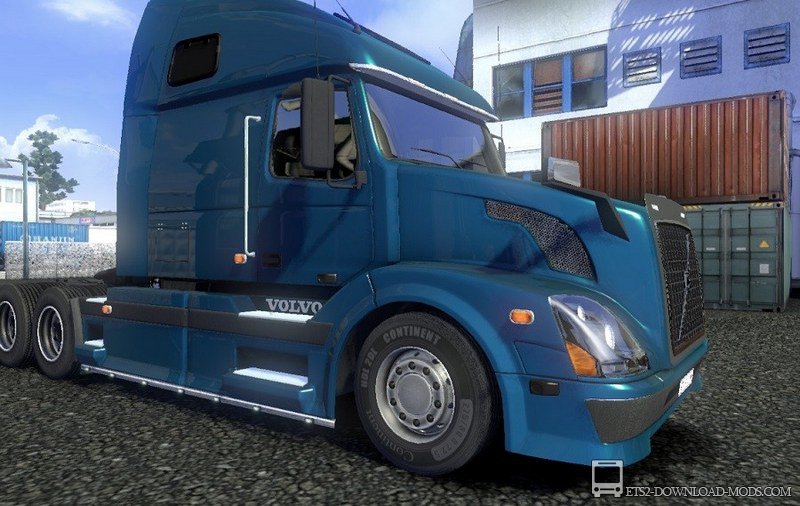 Грузовик Volvo VNL 670 для Euro Truck Simulator 2 (Вольво 670 для ETS 2 1.20)