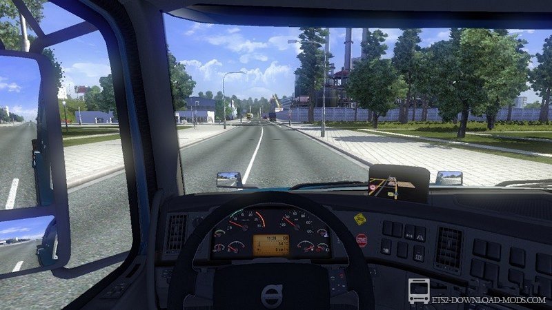 Грузовик Volvo VNL 670 для Euro Truck Simulator 2 (Вольво 670 для ETS 2 1.20)