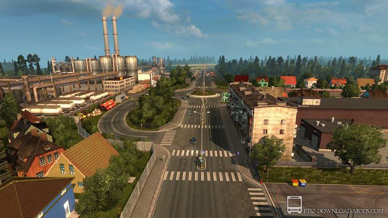 Карта Poland Rebuilding 1.97 для Euro Truck Simulator 2 (карта для ETS 2 1.20)