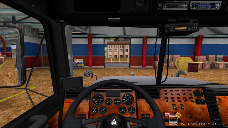 Грузовик Mack Titan V8 для Euro Truck Simulator 2 (тягач Mack Titan V8 для ETS 2)