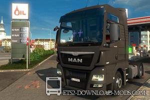 Грузовик MAN TGX Euro 6 v 1.4 + Скин для Euro Truck Simulator 2