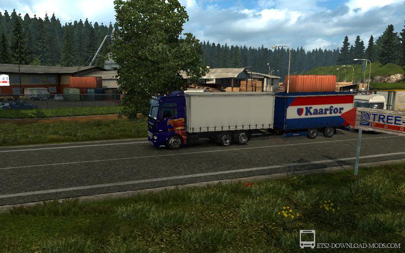 Грузовик MAN TGX Euro 6 v 1.4 + Скин для Euro Truck Simulator 2