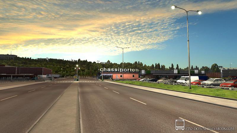 Улучшенная погода v2.1 для Euro Truck Simulator 2 (Fixed Weather v2.1 для ETS 2)