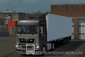 Модифицированный MAN TGX для Euro Truck Simulator 2
