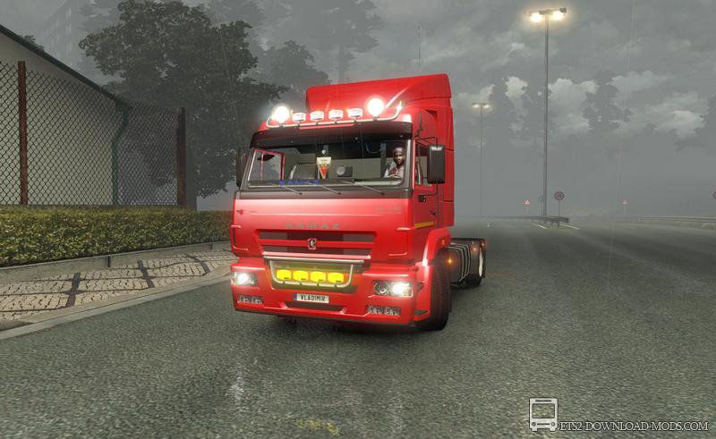 Грузовик Камаз 5460 (ТМ1840) для Euro Truck Simulator 2