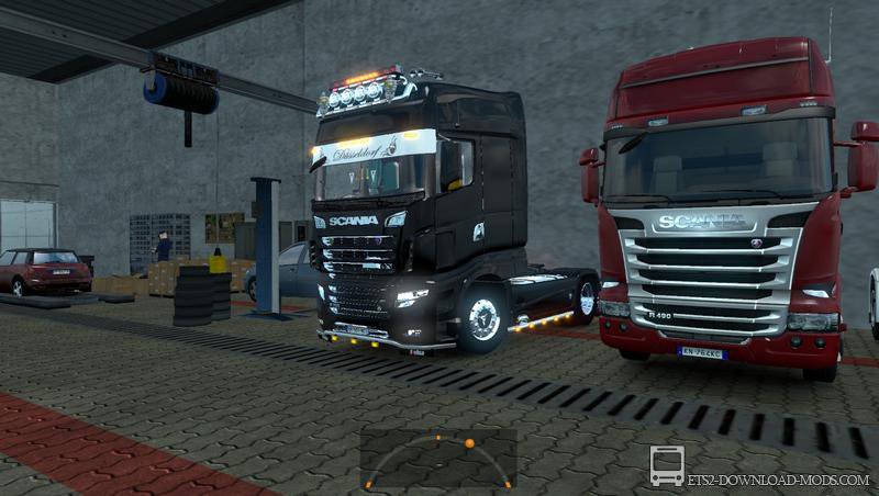 Грузовик Scania R700 v3.0 для Euro Truck Simulator 2