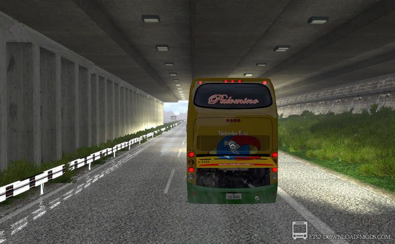 Большой пак автобусов в трафик для Euro Truck Simulator 2