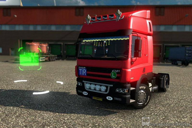 Грузовик DAF CF 85 v1.0 для Euro Truck Simulator 2 (тягач ДАФ CF 85 v1.0 для ETS 2)