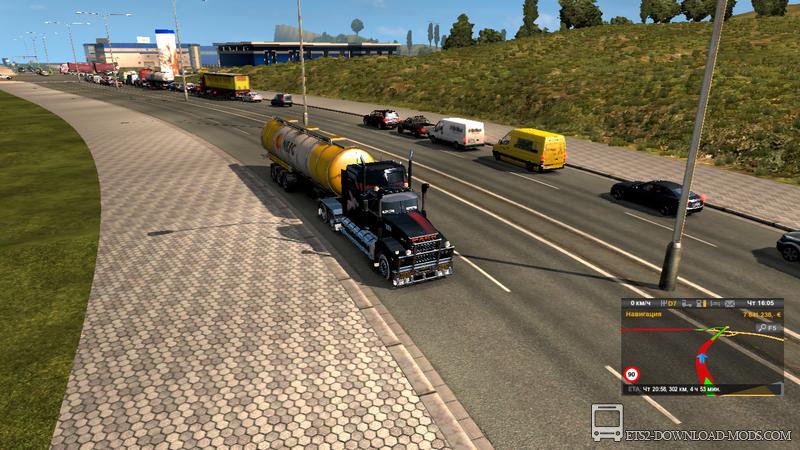Мод на аварии для Euro Truck Simulator 2