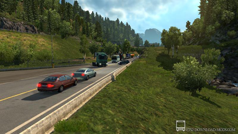 Мод на аварии для Euro Truck Simulator 2