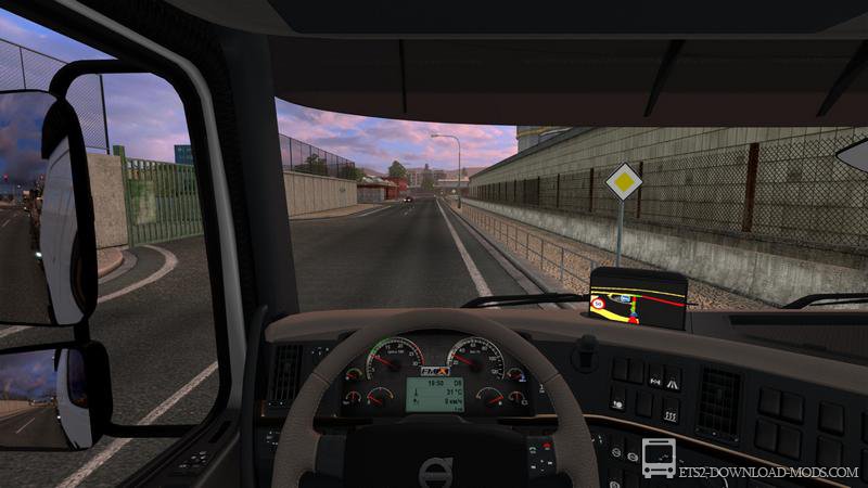 Грузовик Volvo FMX 540 для Euro Truck Simulator 2 (обновлено для ETS 2 1.30)