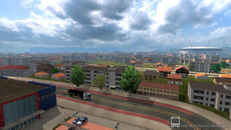 Карта Мексики для Euro Truck Simulator 2(Мексика для ETS 2)