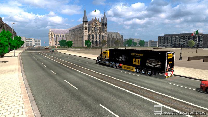 Карта Мексики для Euro Truck Simulator 2(Мексика для ETS 2)