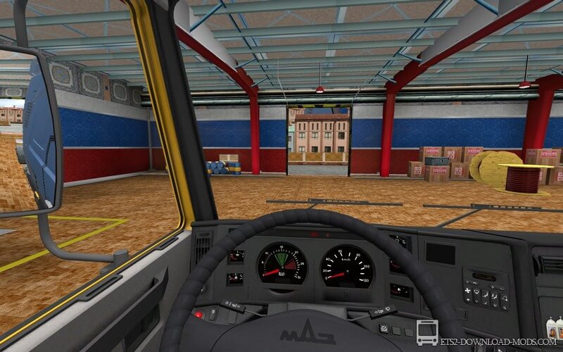 Грузовик Маз 5440 А8 для Euro Truck Simulator 2(тягач Maz 5440 A8 для ETS 2)