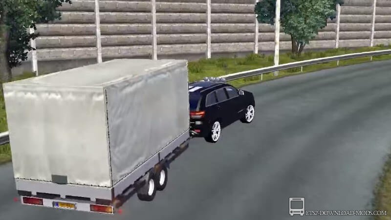 Джип Grand Cheeroke SRT8 v2.0 для Euro Truck Simulator 2