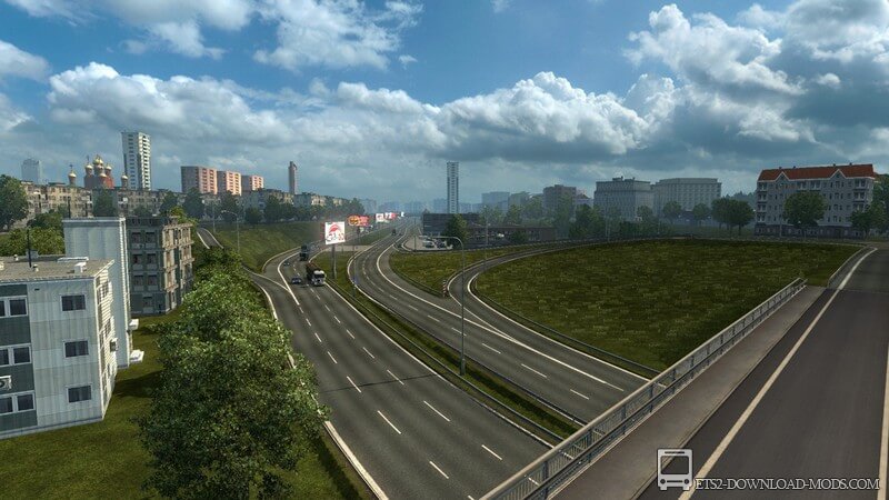 Карта Восточный Экспресс 8.2 для Euro Truck Simulator 2(карта Eastern Express 8.2 для ETS 2)