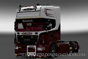 Грузовик Scania 164L 580 для Euro Truck Simulator 2