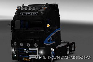 Грузовик Volvo FH-Trans для Euro Truck Simulator 2
