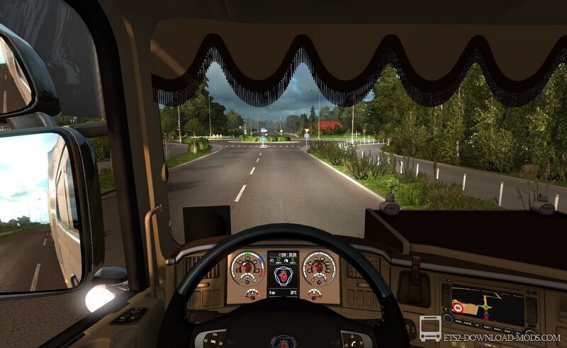 Грузовик Scania R730 Ransom v1.2 для Euro Truck Simulator 2(тягач Скания R730 Ransom v1.2 для ETS 2)