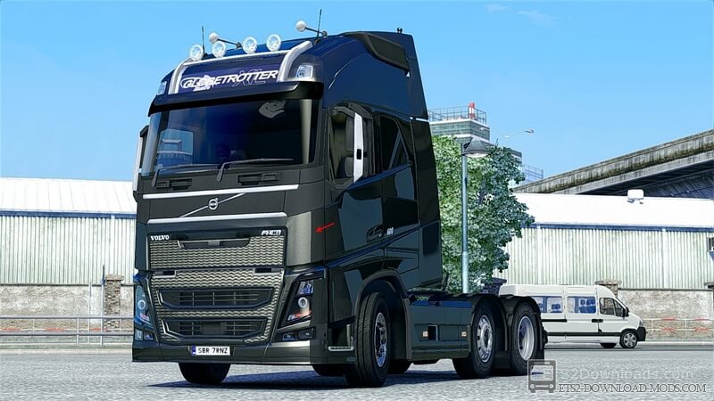 Грузовик Volvo FH16 2013 ohaha для Euro Truck Simulator 2 (обновлено для ETS 2 1.24)