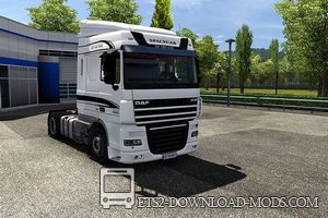 Грузовик DAF XF 105 Reworked v1.5 для Euro Truck Simulator 2