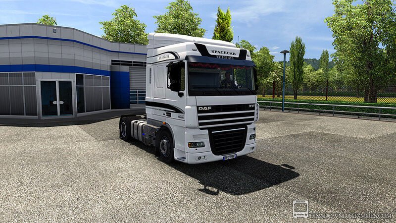 Грузовик DAF XF 105 Reworked v1.5 для Euro Truck Simulator 2(тягач ДАФ XF 105 Reworked v1.5 для ETS 2)