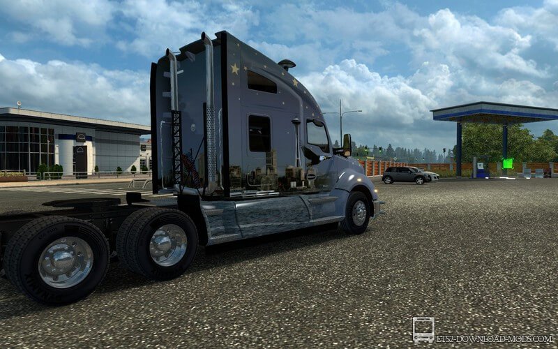 Грузовик Kenworth T680 для Euro Truck Simulator 2
