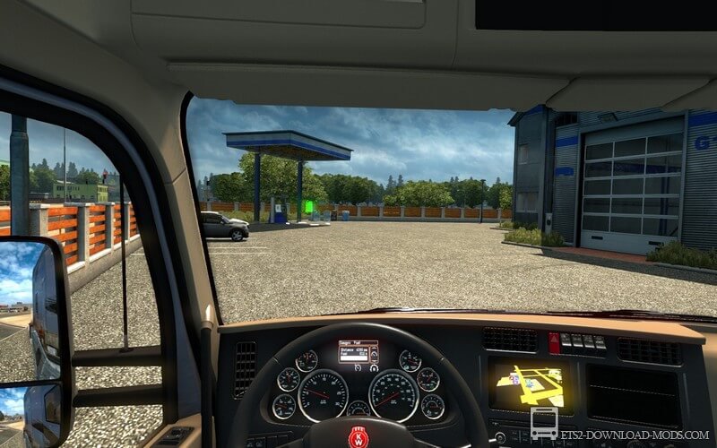 Грузовик Kenworth T680 для Euro Truck Simulator 2