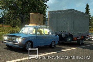 Автомобиль ВАЗ 2106 для Euro Truck Simulator 2