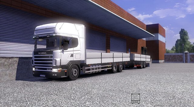 Грузовик Scania 4 v2.2.2 для Euro Truck Simulator 2 (обновлено для ETS 2 1.24)