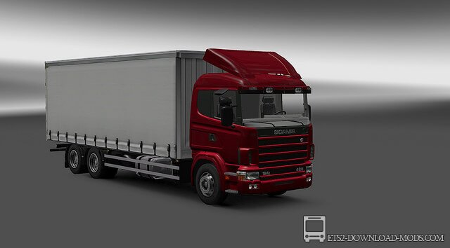 Грузовик Scania 4 v2.2.2 для Euro Truck Simulator 2 (обновлено для ETS 2 1.24)