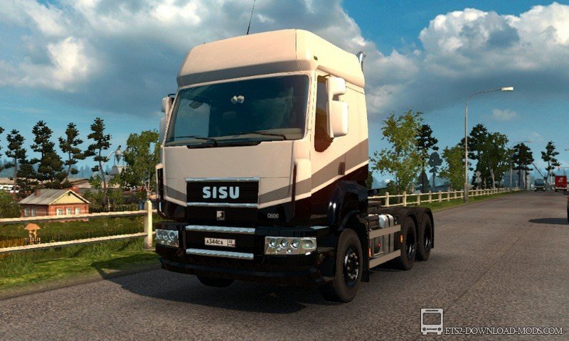 Скачать мод на грузовик Sisu R500, C500, C600 v 1.1.7 (обновлено для ETS 2 1.24)