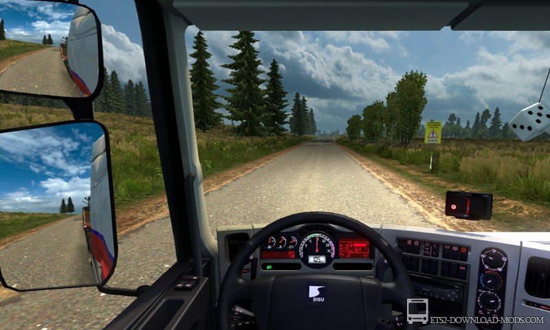 Скачать мод на грузовик Sisu R500 v 1.1 для Euro Truck Simulator 2 1.16.2 (ETS 2 1.16.2, С грузом по Европе 3)
