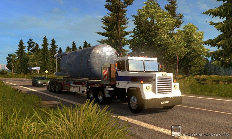 Грузовик SCOT A2 для Euro Truck Simulator 2 (американский тягач для ETS 2)
