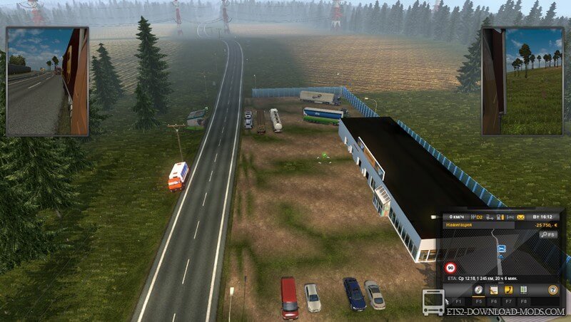 Карта Восточный экспресс 9.1 + Турция для ProMods 2.03 для Euro Truck Simulator 2